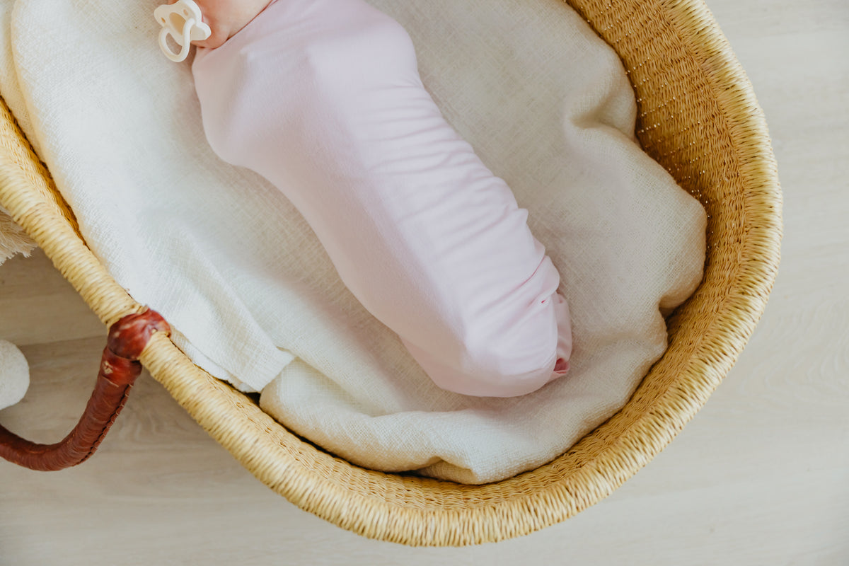 Copper Pearl Swaddle Blanket-Blossom