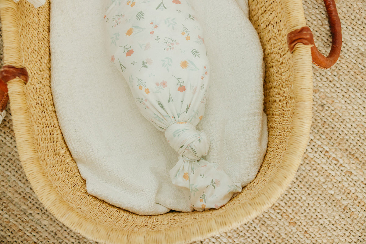 Copper Pearl Swaddle Blanket-Mabel