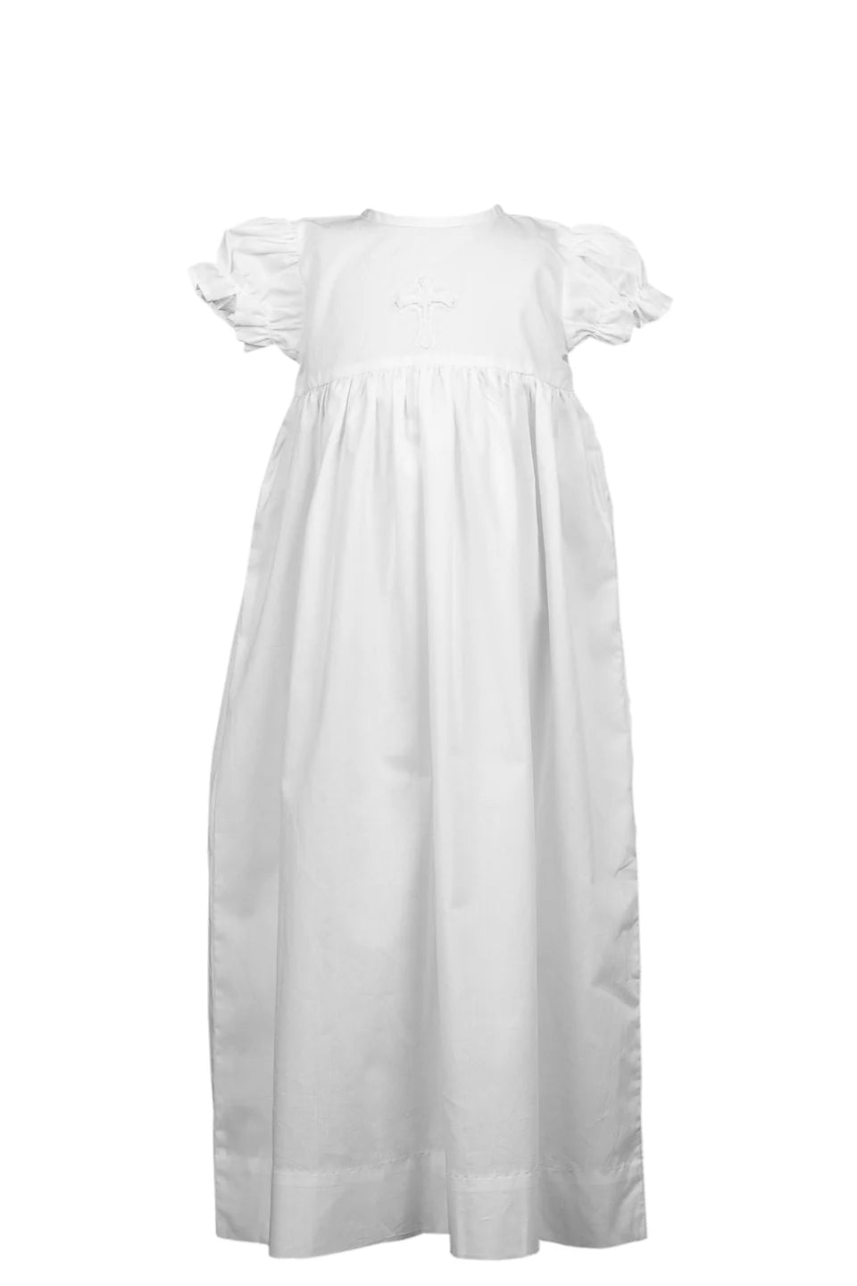 The Proper Peony Baptism Gown -Baby Girl