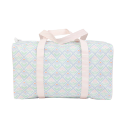 Apple of My Isla in Pastel Floral Duffle