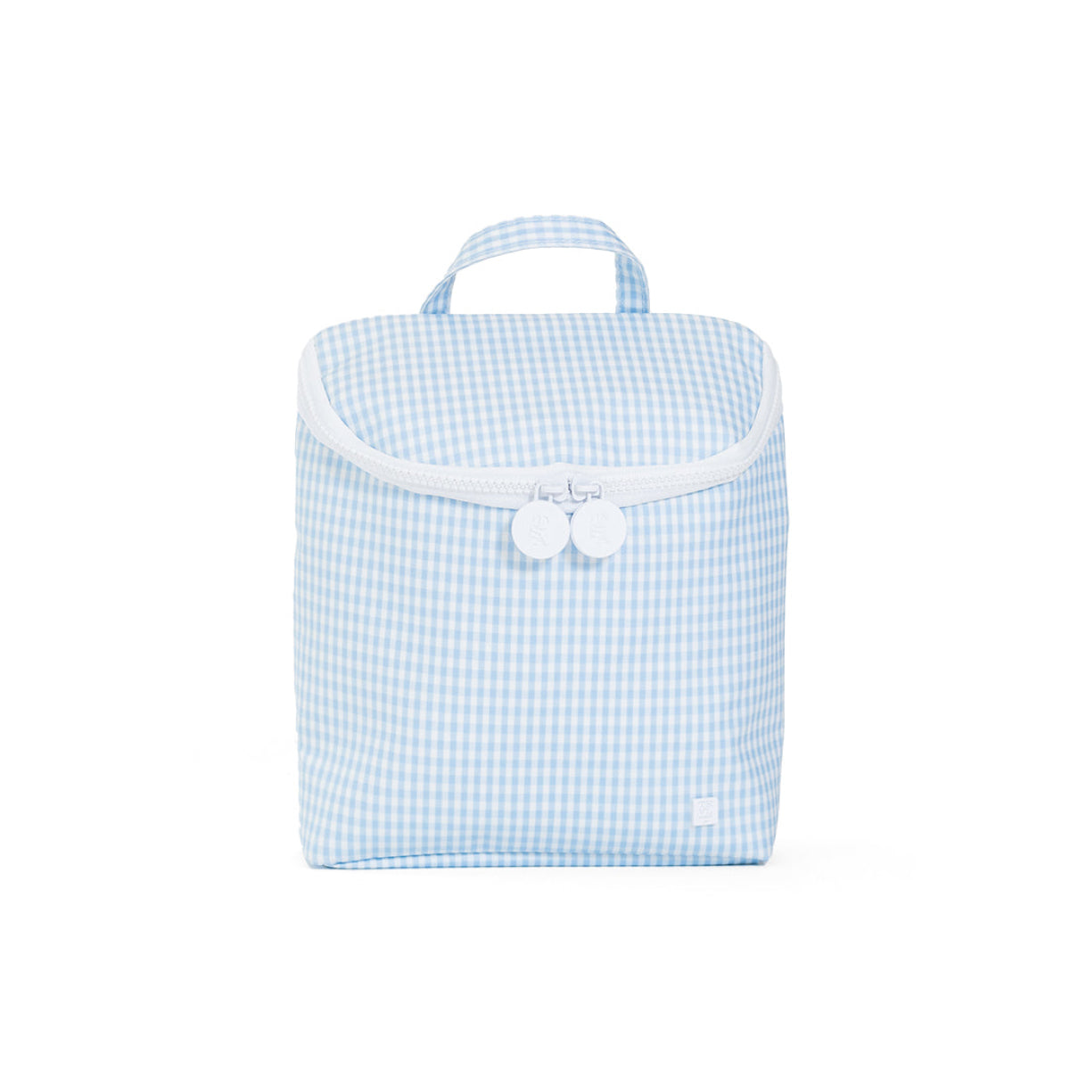 TRVL Design Take Away Insulated Lunch Bag in Gingham Mist