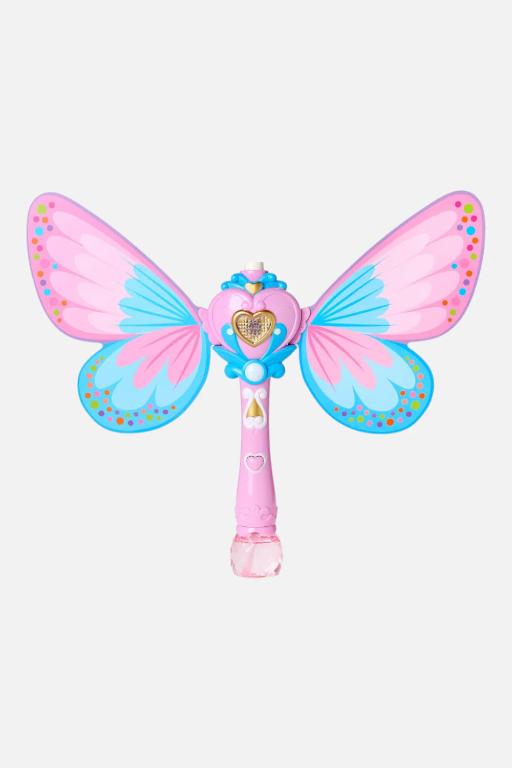 LED Illuminating Butterfly+ Fairy Princess Bubble Wand
