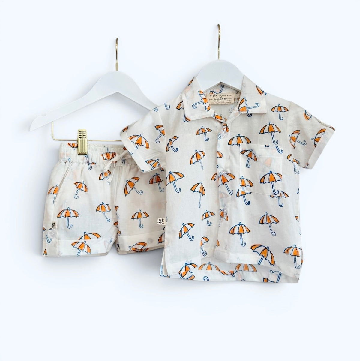 Eight Thousand Miles | Umbrella Shorts Set
