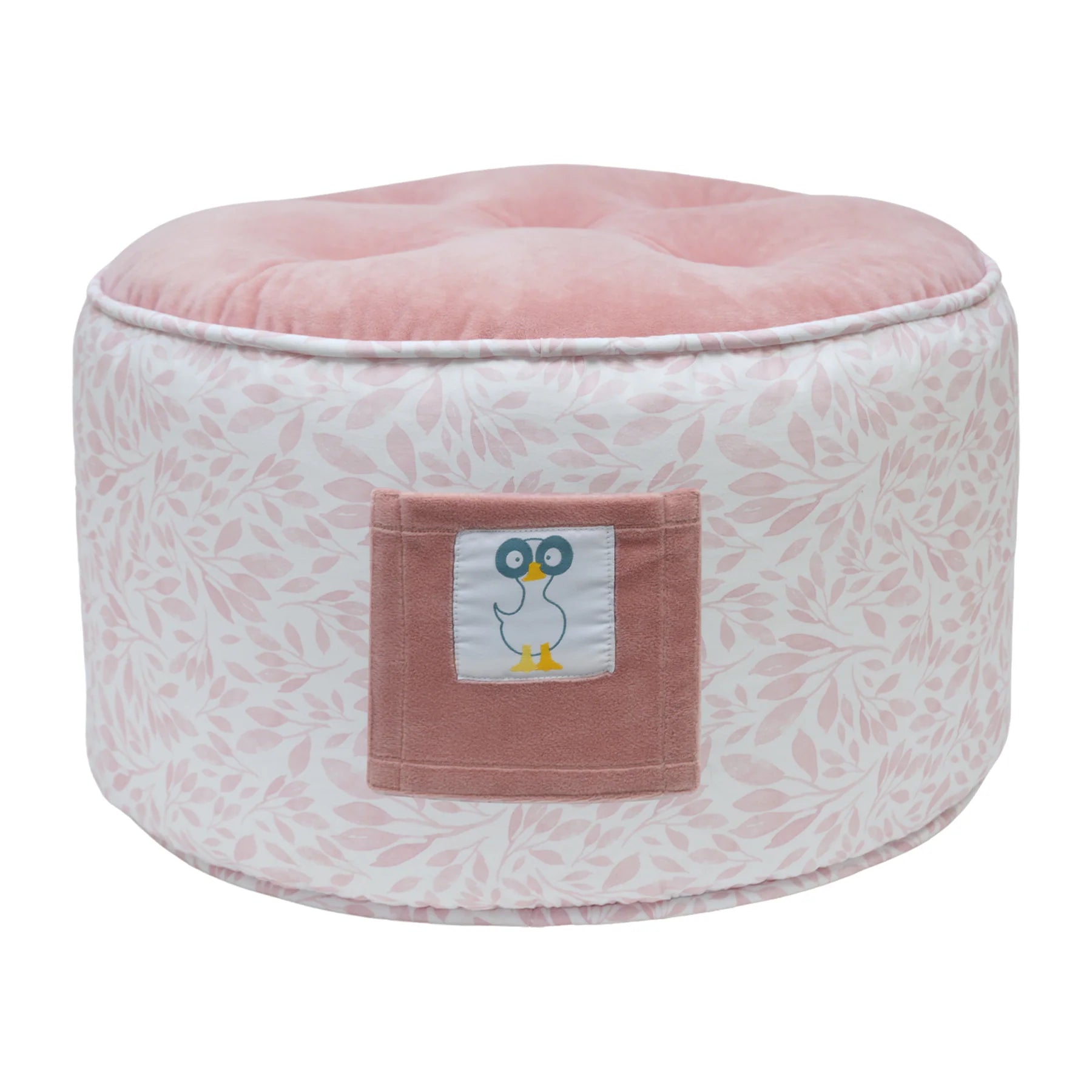 GooseWaddle Kids Ottoman- Poppy