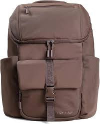 Itzy Ritzy | Belong Bucket Backpack™ – Modern Unisex Backpack in Mocha