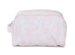 TRVL Design | Stowaway Toiletry Bag - Bunny Toile Pink