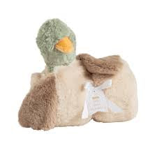 Mud Pie| Mallard Duck Plush Blanket