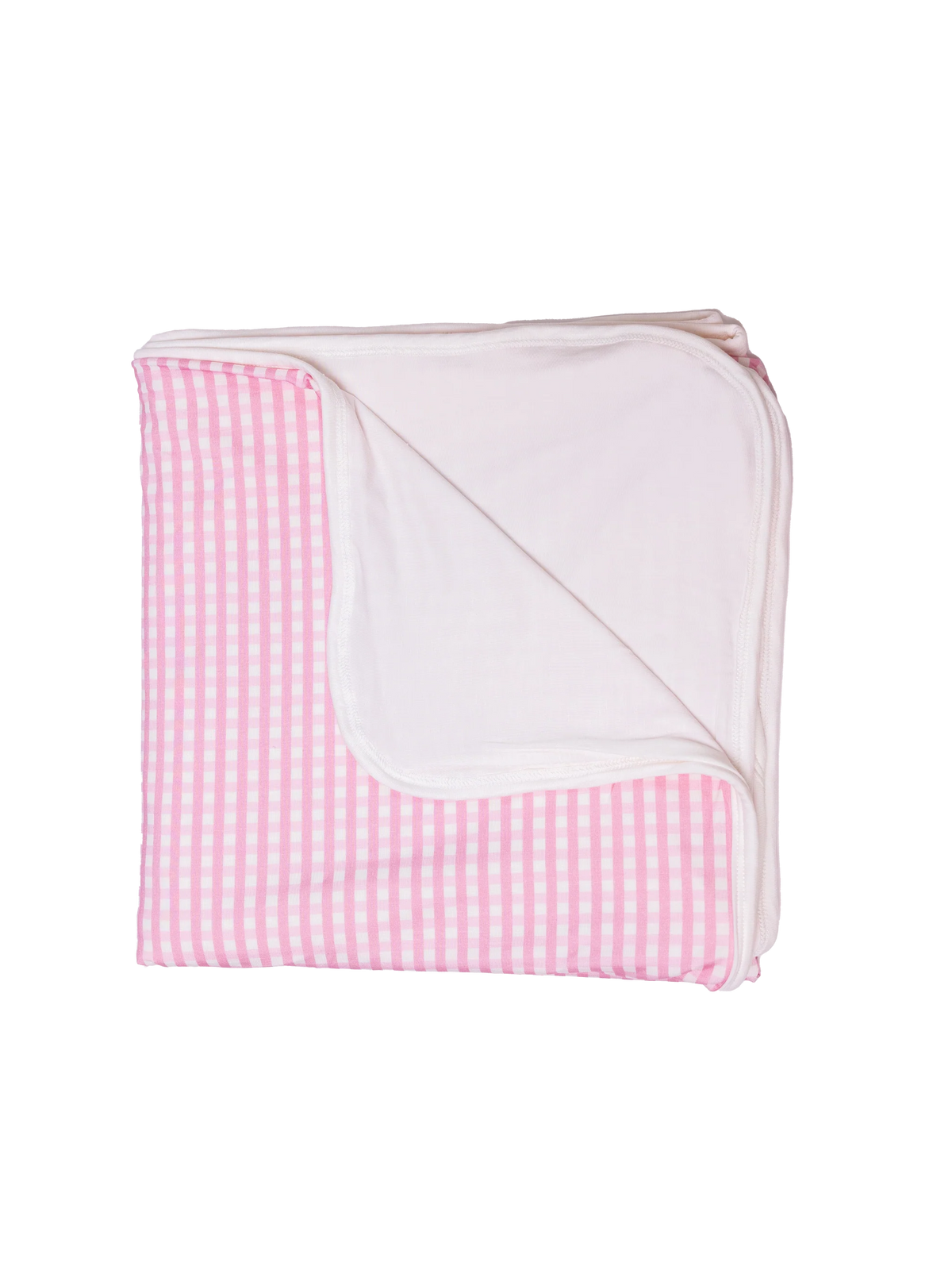 The Uptown Baby | Gingham Blanket Pink