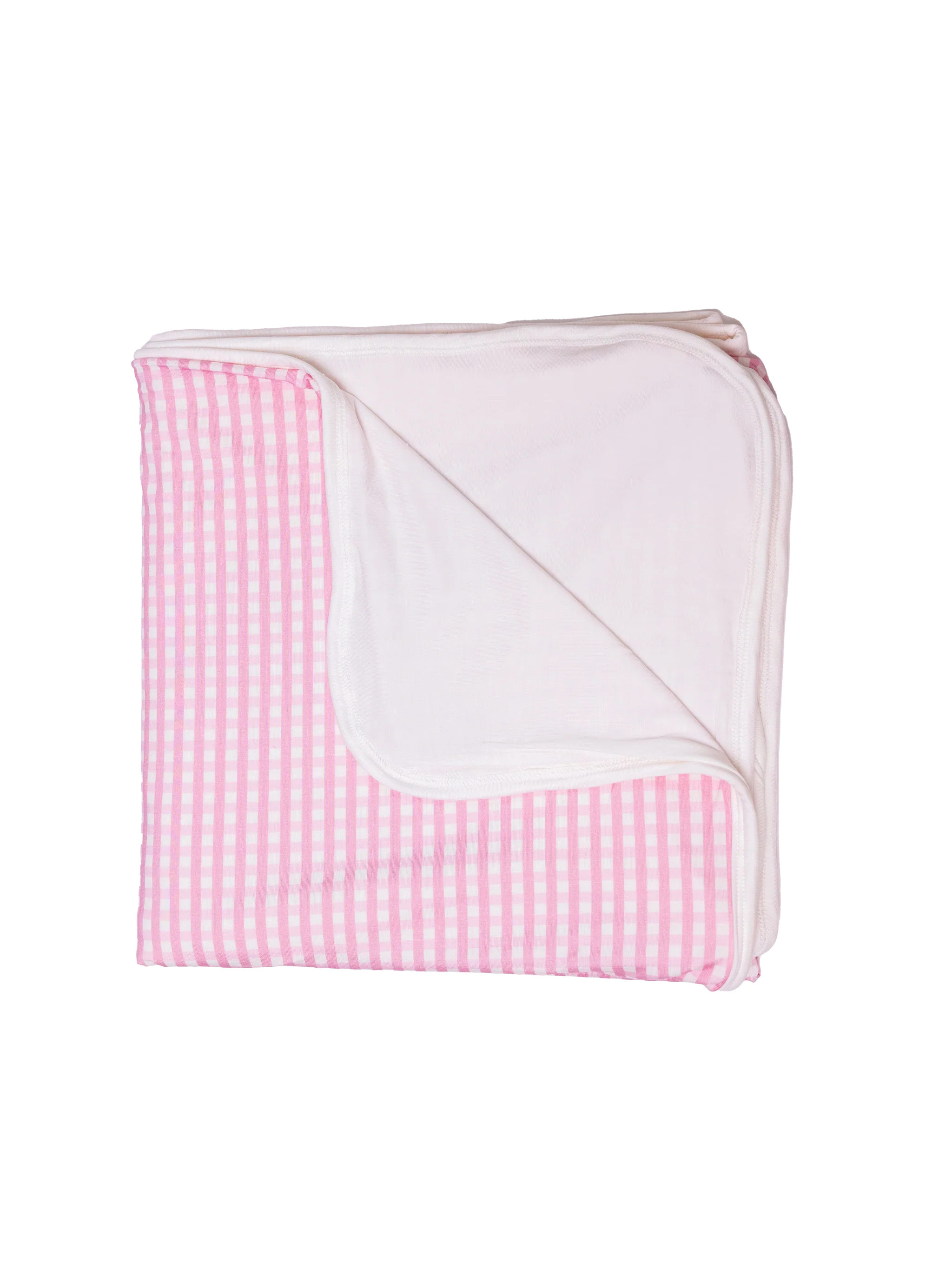 The Uptown Baby | Gingham Blanket Pink