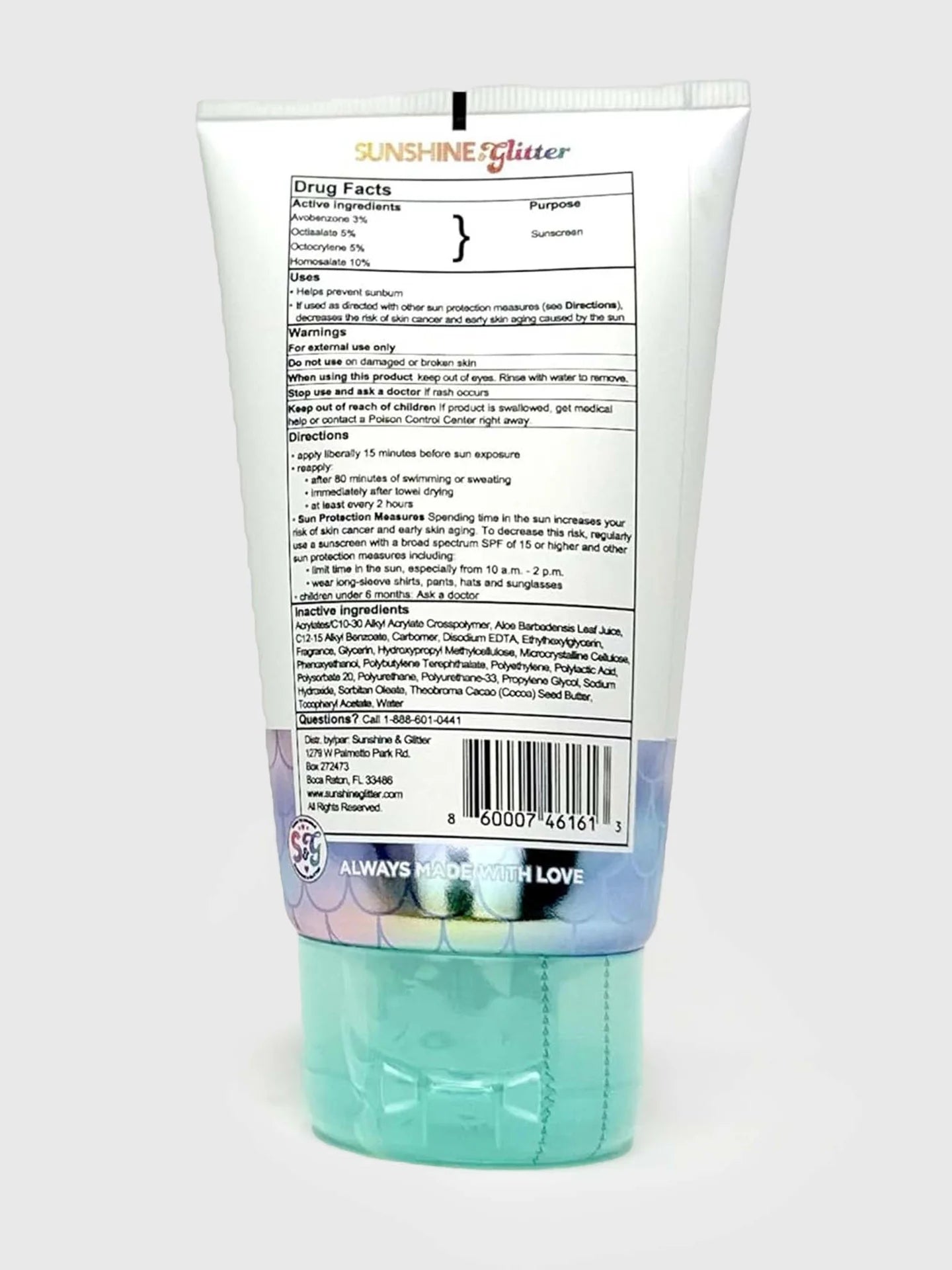 Sunshine and Glitter | Mermaid Sunscreen