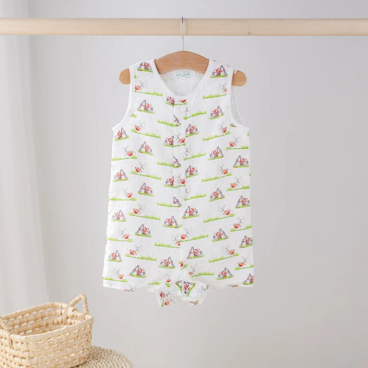 Nola Tawk | Bulldog Mascot Mania Organic Muslin Shortall