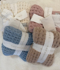 Saranoni Waffle Knit Mini Blankets