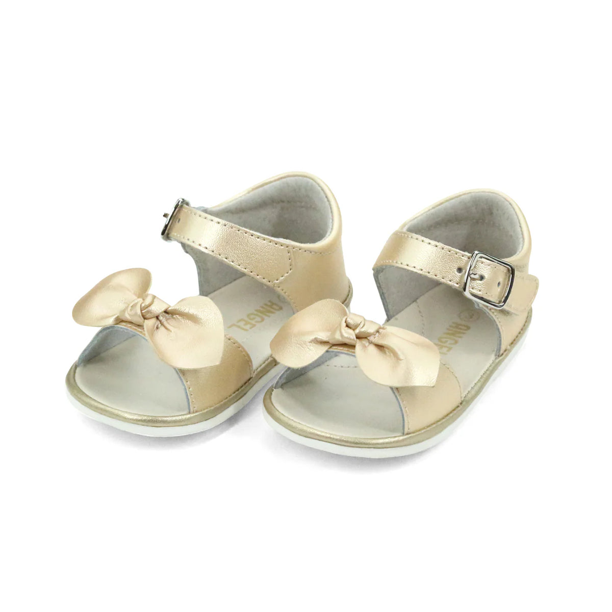 Angel Baby Shoes- Jolie Bow Sandal (Baby)
