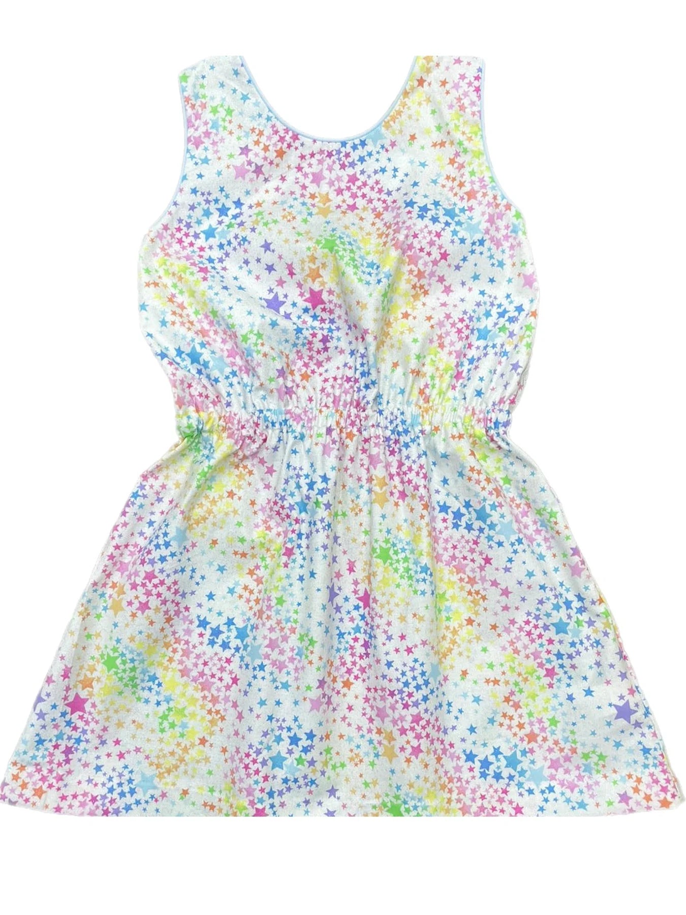 James & Lottie Kristin Knot Dress in Glitter Stars