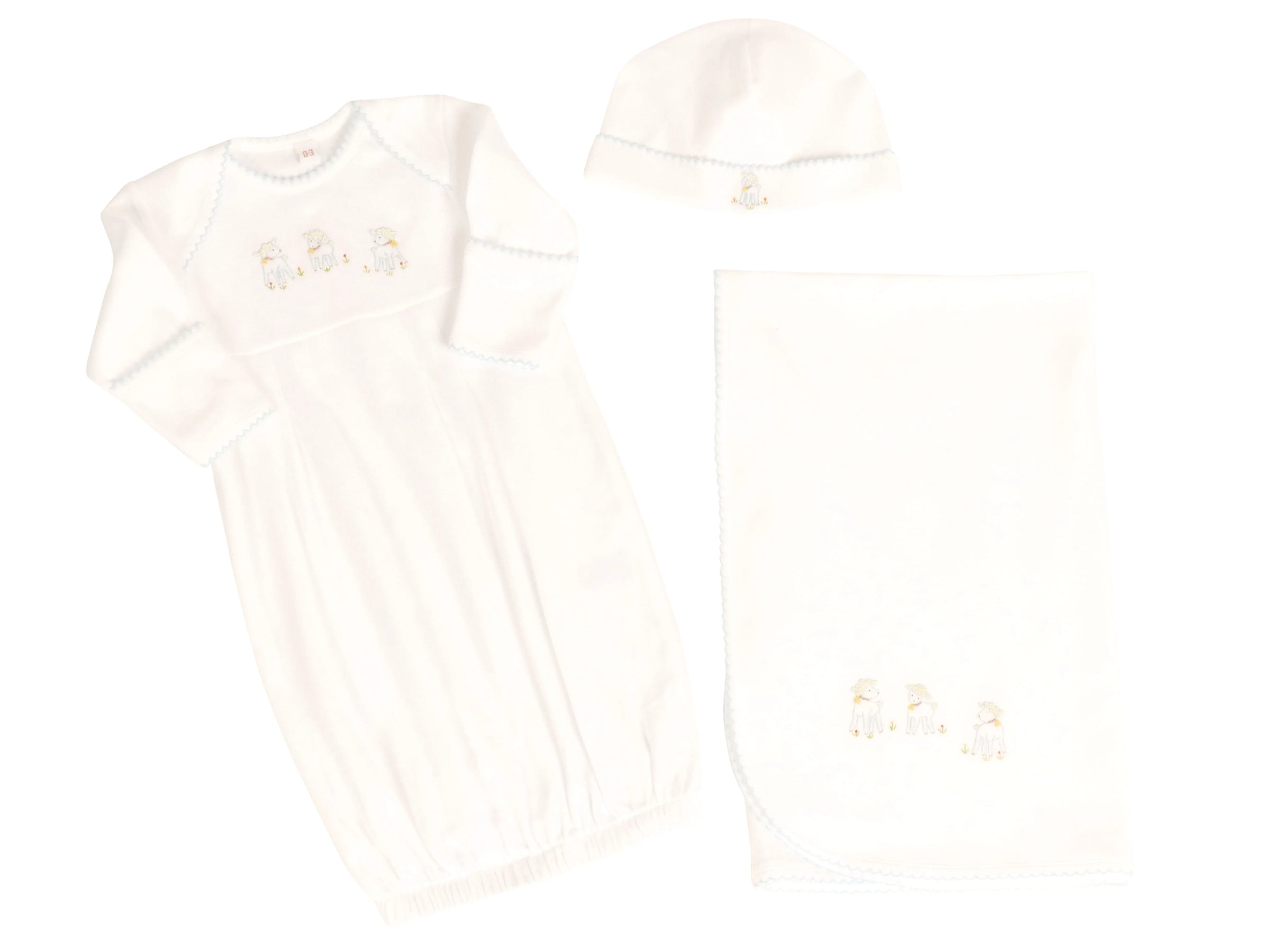 The Yellow Lamb | Lambikins Gift Set in Newborn