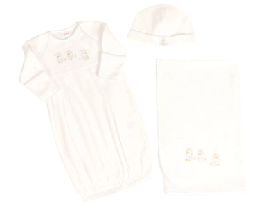 The Yellow Lamb | Lambikins Gift Set in Newborn