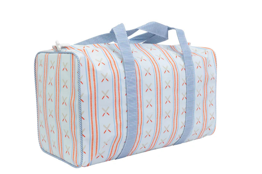 Apple of My Isla | Duffle Bag in Baseball