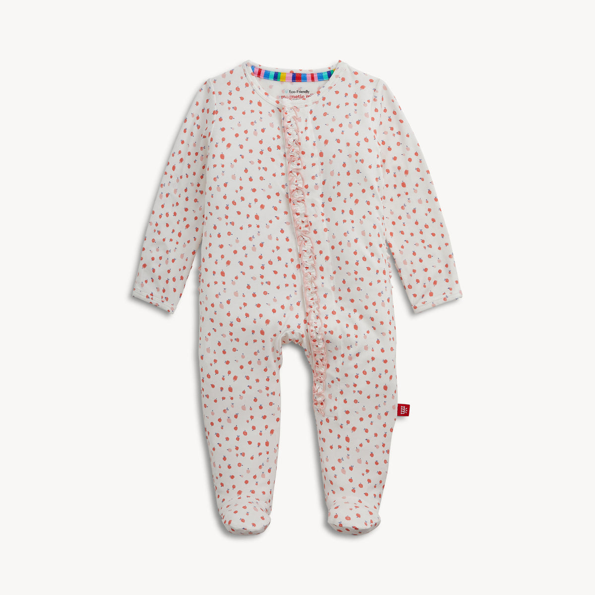 Magnetic Me | Apple Blossom Magnetic Modal Ruffle Footie