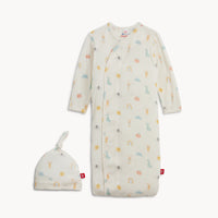 Magnetic Me | Modal Lullaby Gown + Hat Set
