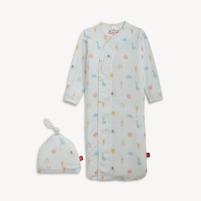Magnetic Me | Modal Lullaby Gown + Hat Set