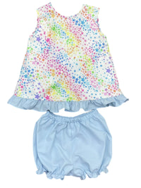 James & Lottie Mae Bloomer Set/Glitter Stars