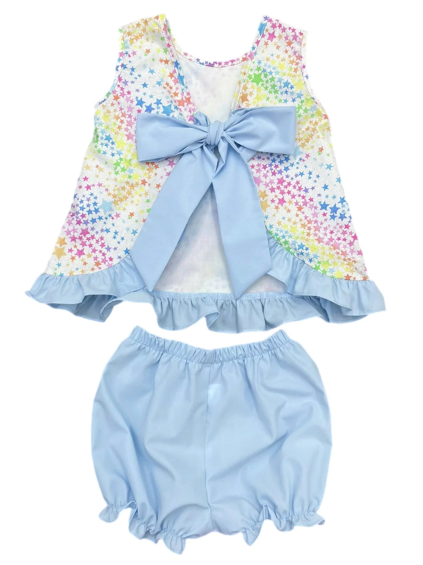 James & Lottie Mae Bloomer Set/Glitter Stars