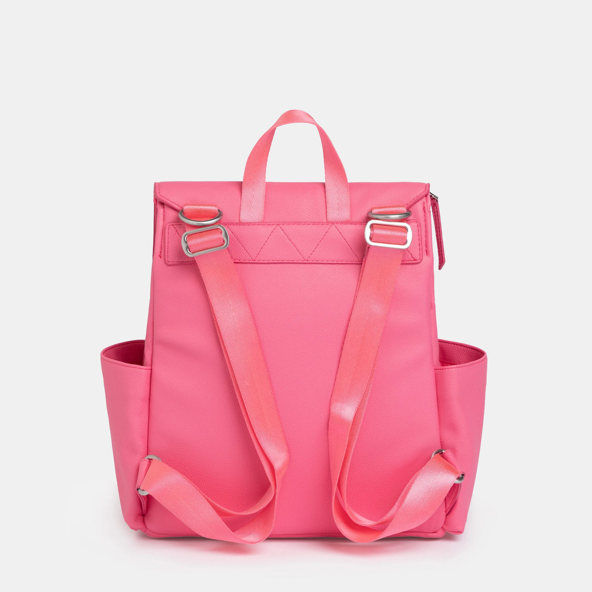 Freshly Picked | The Mini Classic Diaper Bag II in Hot Pink