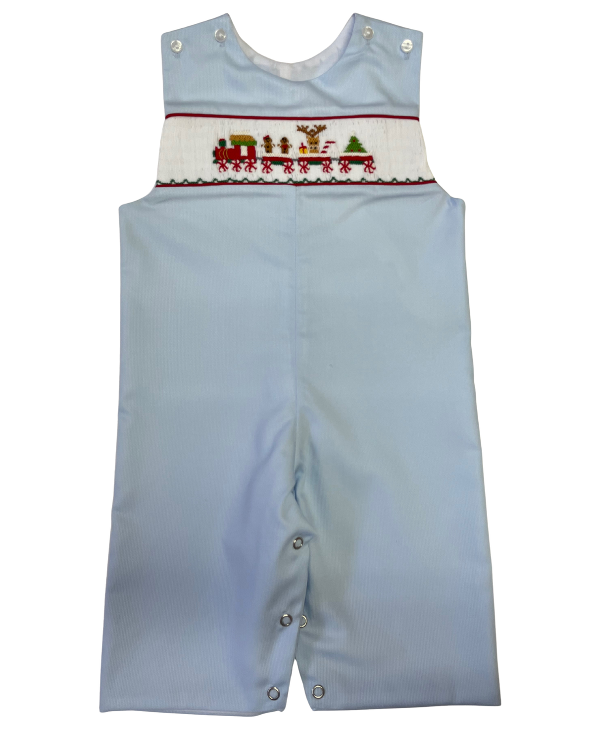 Lulu Bebe | Peter Longall Christmas Train Smock