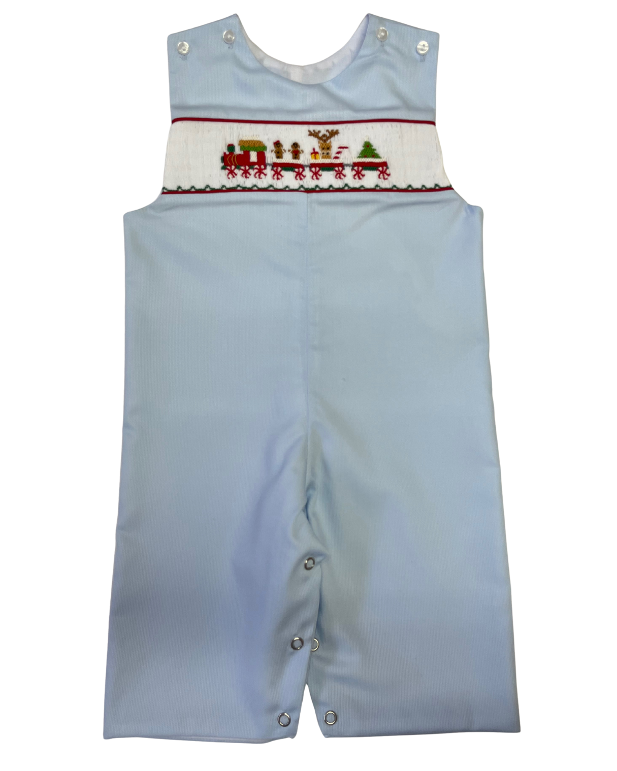 Lulu Bebe | Peter Longall Christmas Train Smock