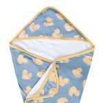 Copper Pearl Hooded Towel in Ducky