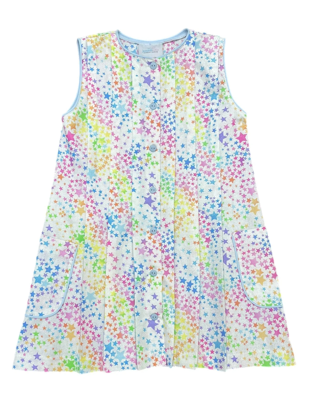James & Lottie Reagan Dress in Glitter Stars