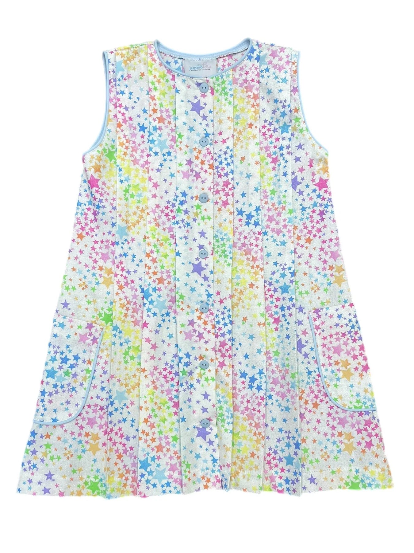 James & Lottie Reagan Dress in Glitter Stars