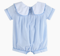 Lil Cactus Blue Stripe Bunny Romper