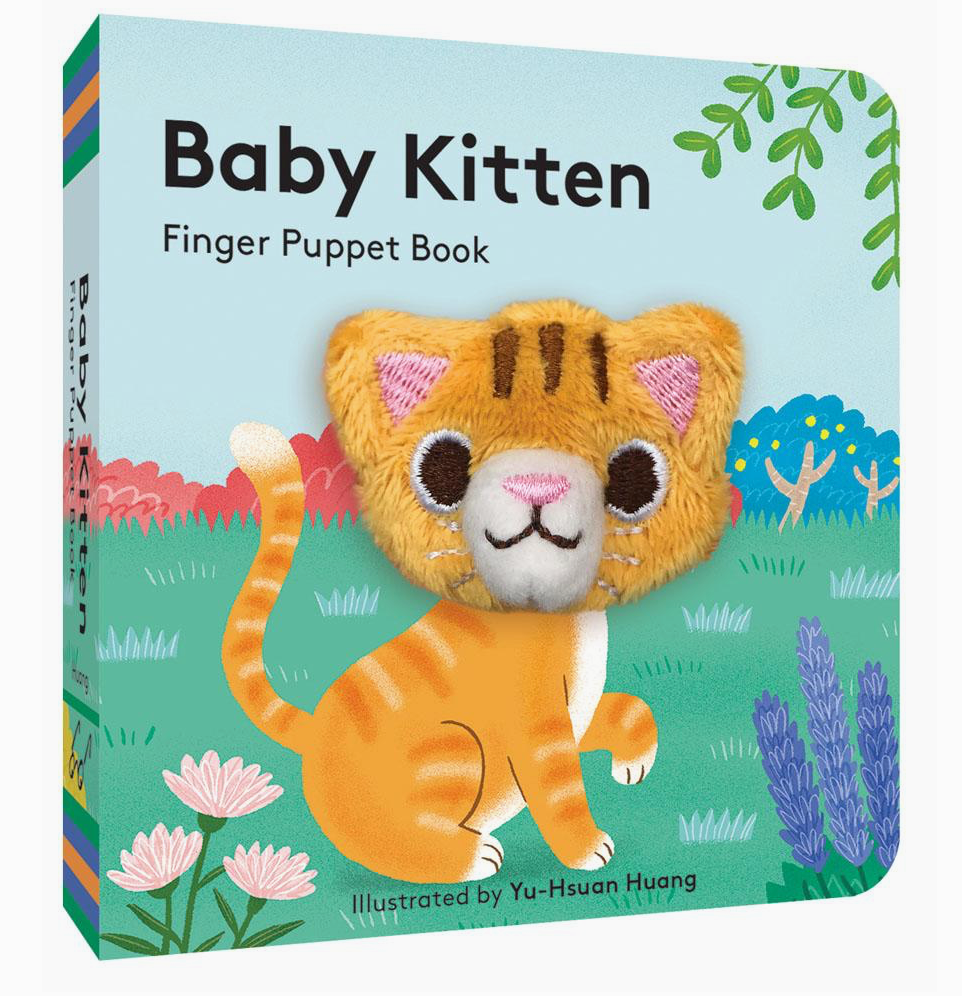Baby Kitten Finger Puppet Book
