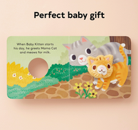 Baby Kitten Finger Puppet Book