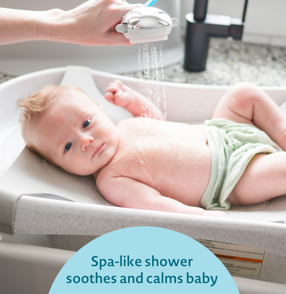 The First Years Rain Shower Baby Spa Bath Tub