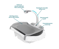 The First Years Rain Shower Baby Spa Bath Tub