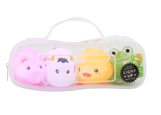 Mud Pie | Farm Light Up Bath Toys