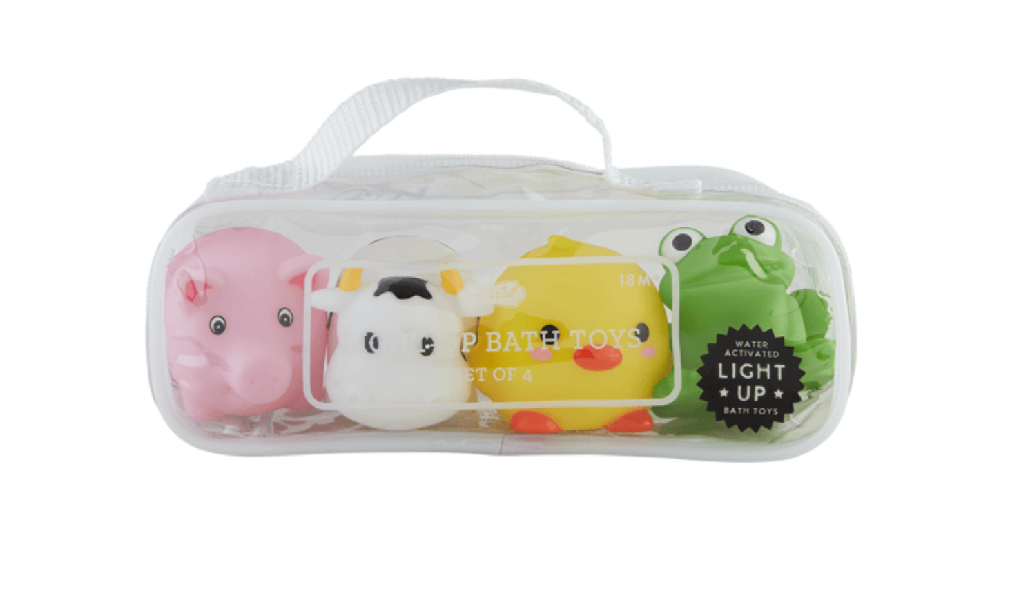 Mud Pie | Farm Light Up Bath Toys
