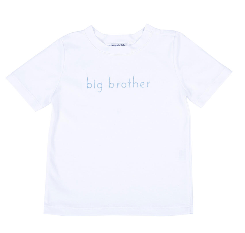 Magnolia Baby | Big Brother & Big Sister Embroidered T-Shirt