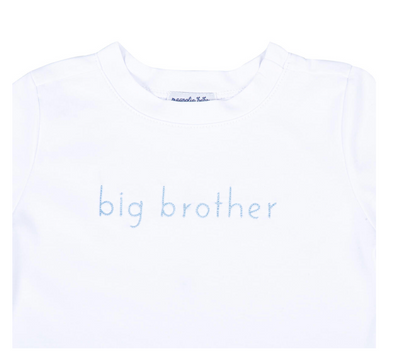 Magnolia Baby | Big Brother & Big Sister Embroidered T-Shirt