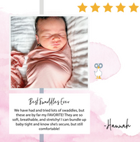 GooseWaddle | Basil and Sage Swaddle Blanket Pack