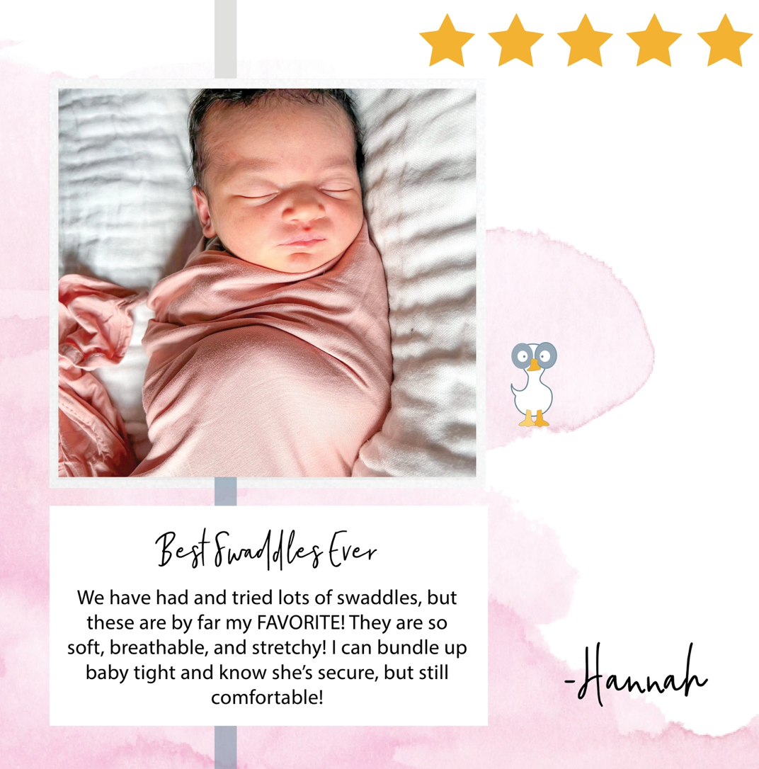 GooseWaddle | Basil and Sage Swaddle Blanket Pack