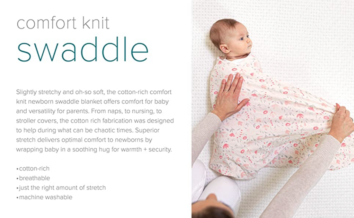 GooseWaddle | Basil and Sage Swaddle Blanket Pack