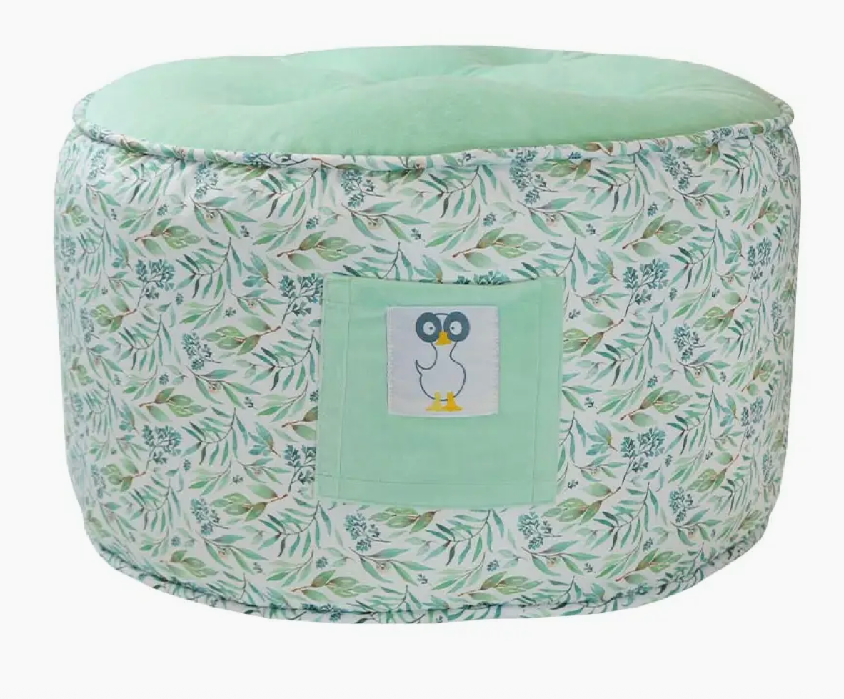 GooseWaddle | Kids Ottoman | Basil