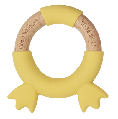GooseWaddle-TBBC- Wooden Teether