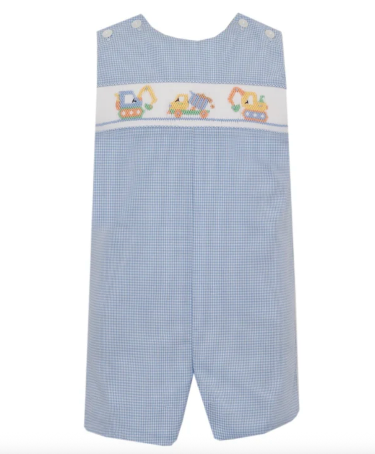 Petit Bebe | Gingham Truck Jon Jon