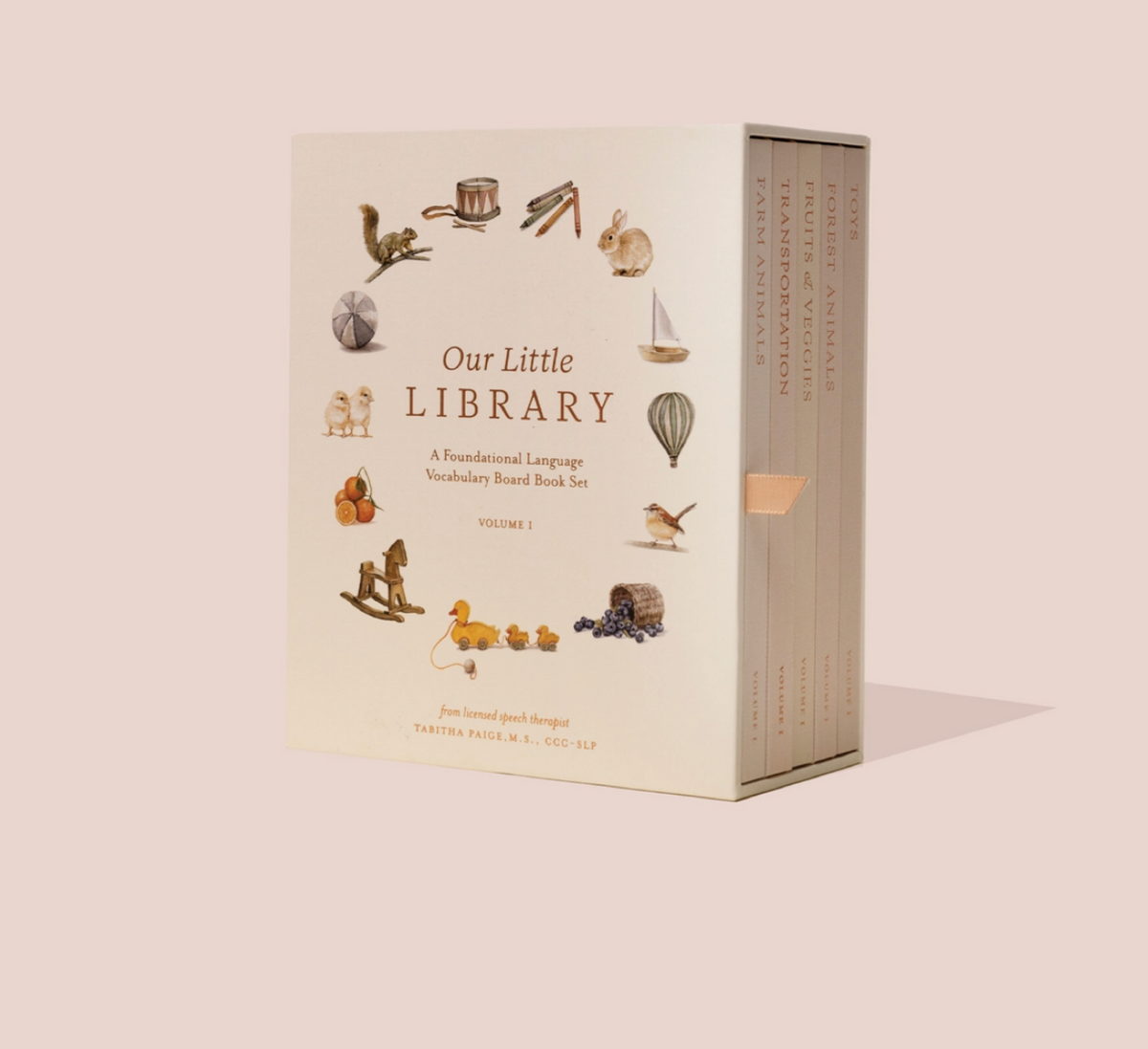 Our Little Library Vol. 1 | 5 Board Book Box Set |