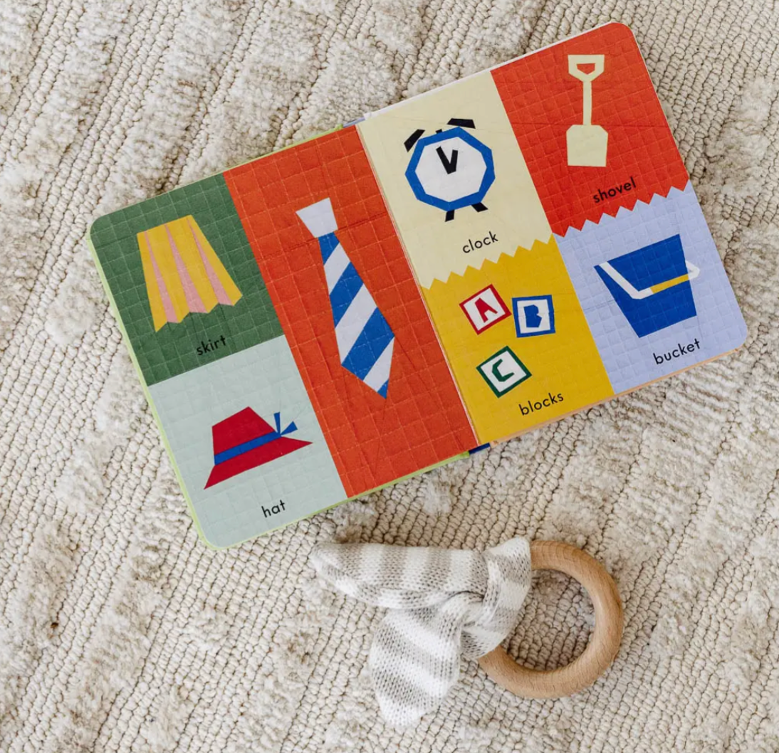 First Words with Cute Quilted Friends