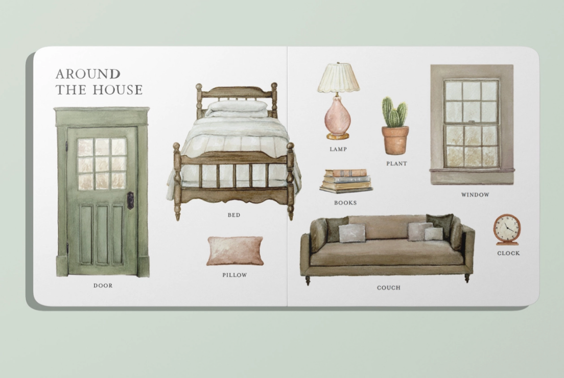 Our Big Book of First Words | Board Book |